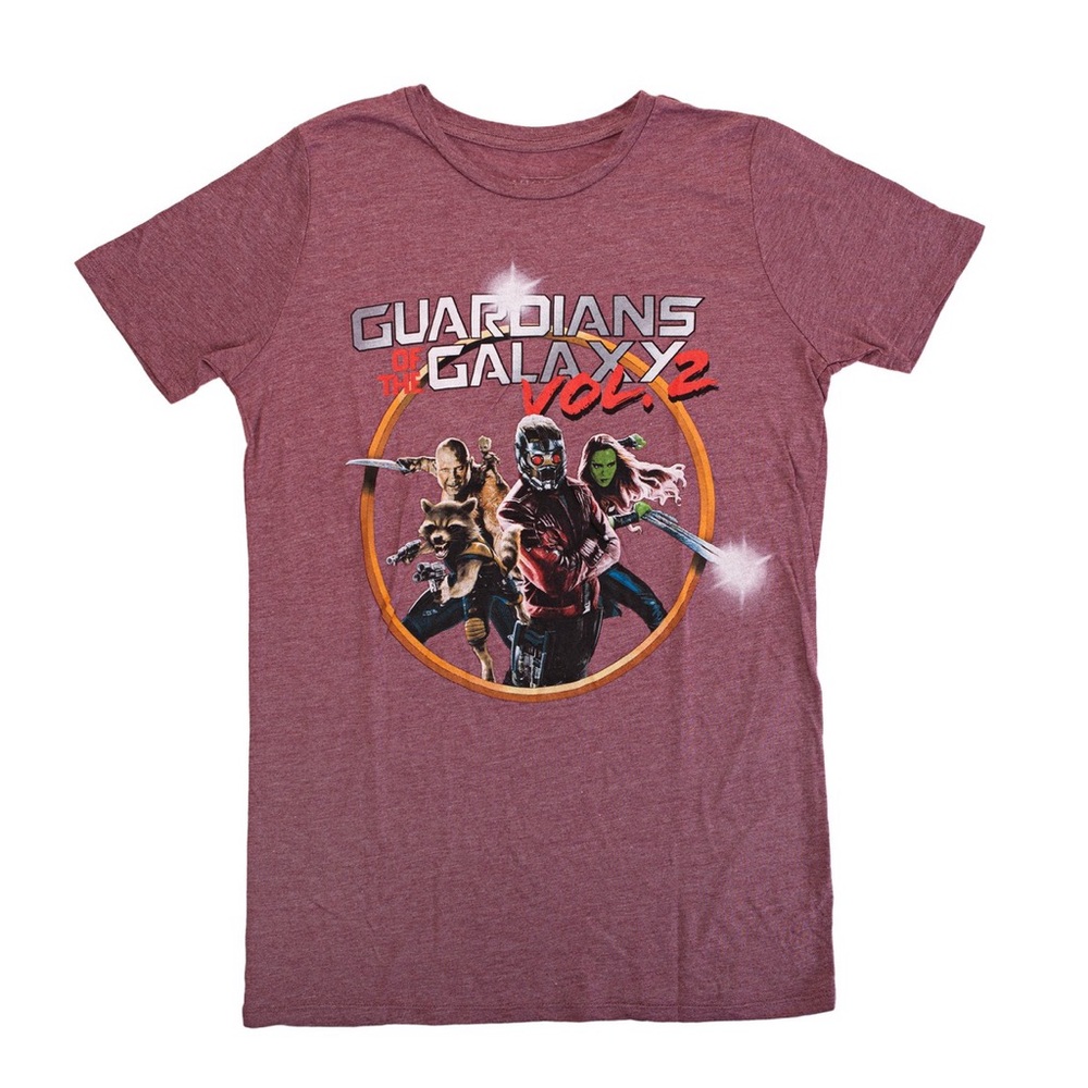 Marvel Maroon Guardians of the Galaxy Vol. 2 Tee